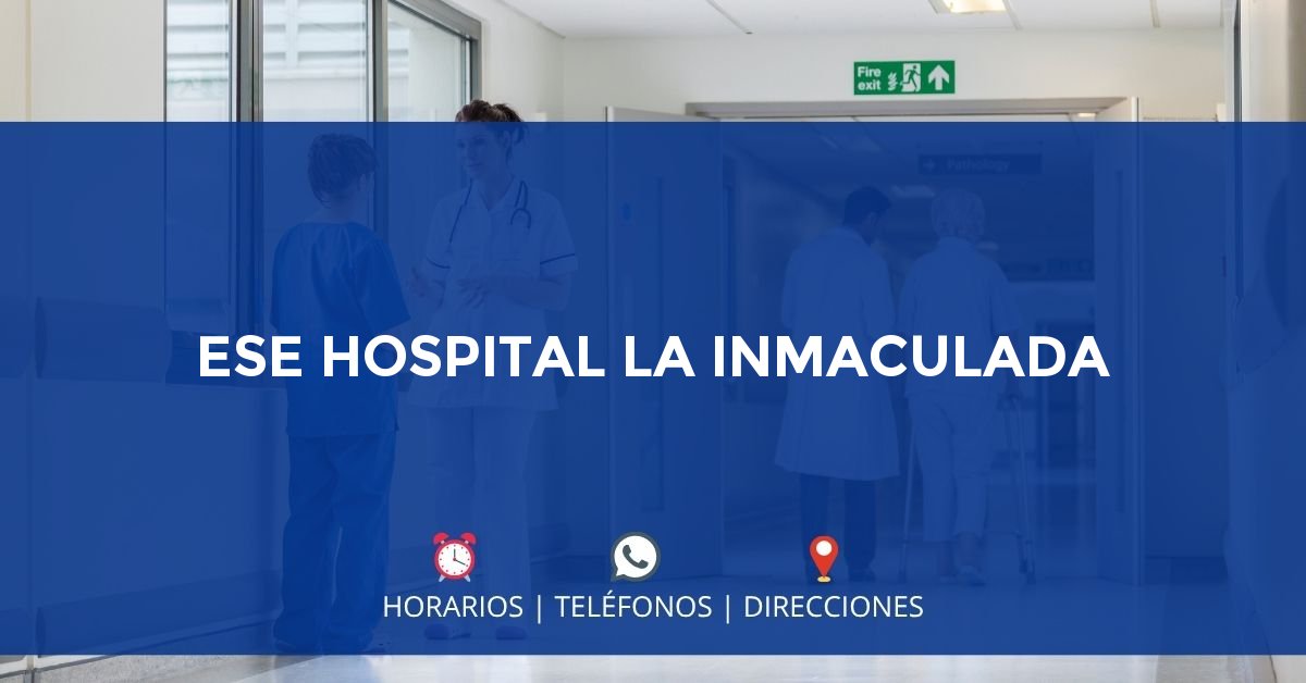 ESE HOSPITAL LA INMACULADA — IPS en GUATAPE, Antioquia