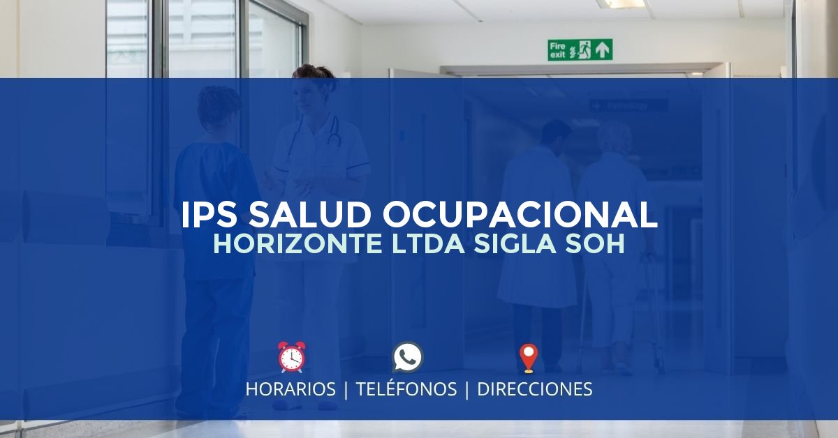 IPS SALUD OCUPACIONAL HORIZONTE LTDA SIGLA SOH — IPS en BOGOTÁ, Bogotá D.C.
