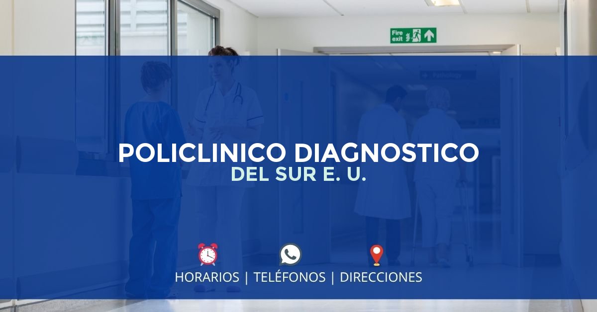 POLICLINICO DIAGNOSTICO DEL SUR E. U. — IPS en BOGOTÁ, Bogotá D.C.