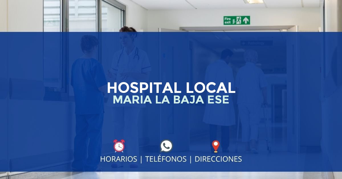 HOSPITAL LOCAL MARIA LA BAJA ESE — IPS en MARÍA LA BAJA, Bolívar