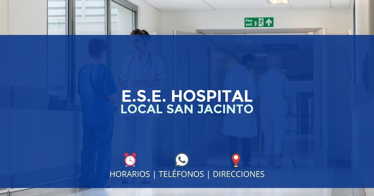 E.S.E. HOSPITAL LOCAL SAN JACINTO — IPS en SAN JACINTO, Bolívar