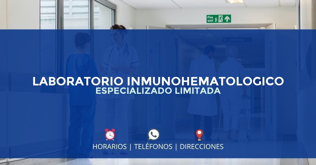 LABORATORIO INMUNOHEMATOLOGICO ESPECIALIZADO LIMITADA — IPS en MANIZALES, Caldas