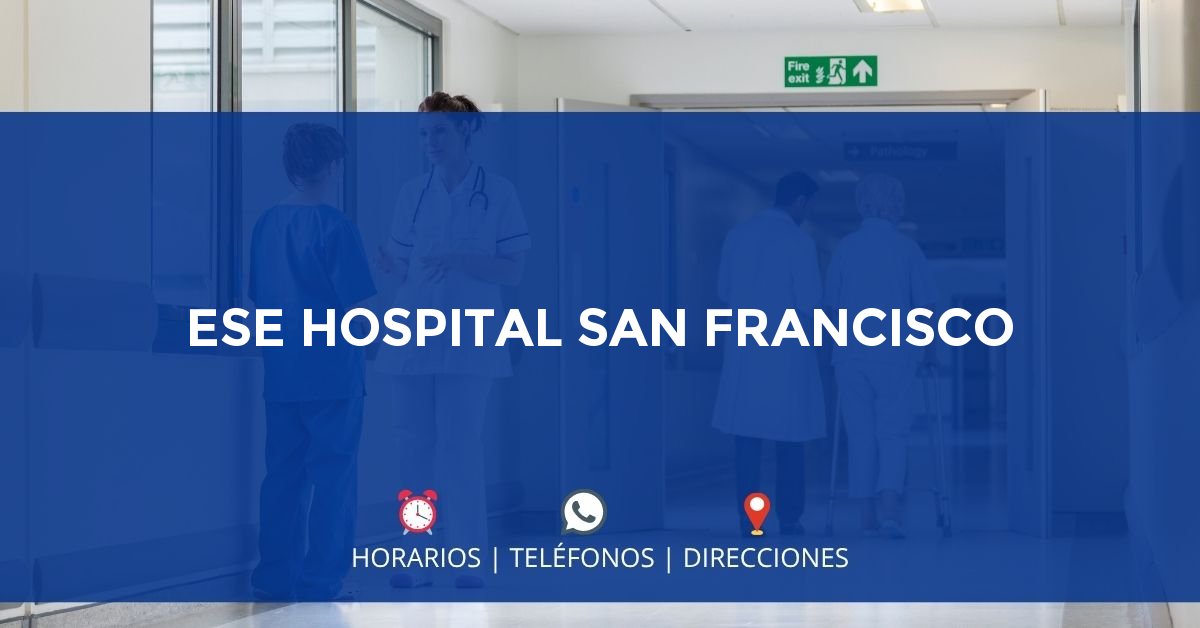 ESE HOSPITAL SAN FRANCISCO — IPS en CIÉNAGA DE ORO, Córdoba
