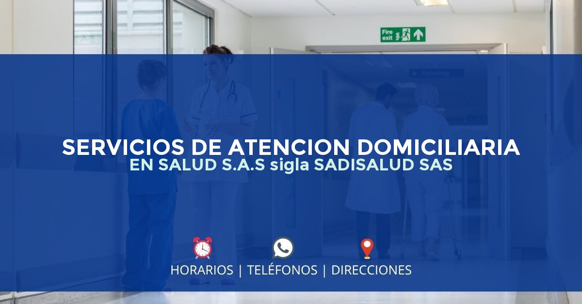 SERVICIOS DE ATENCION DOMICILIARIA EN SALUD S.A.S sigla SADISALUD SAS — IPS en CHOCONTÁ, Cundinamarca