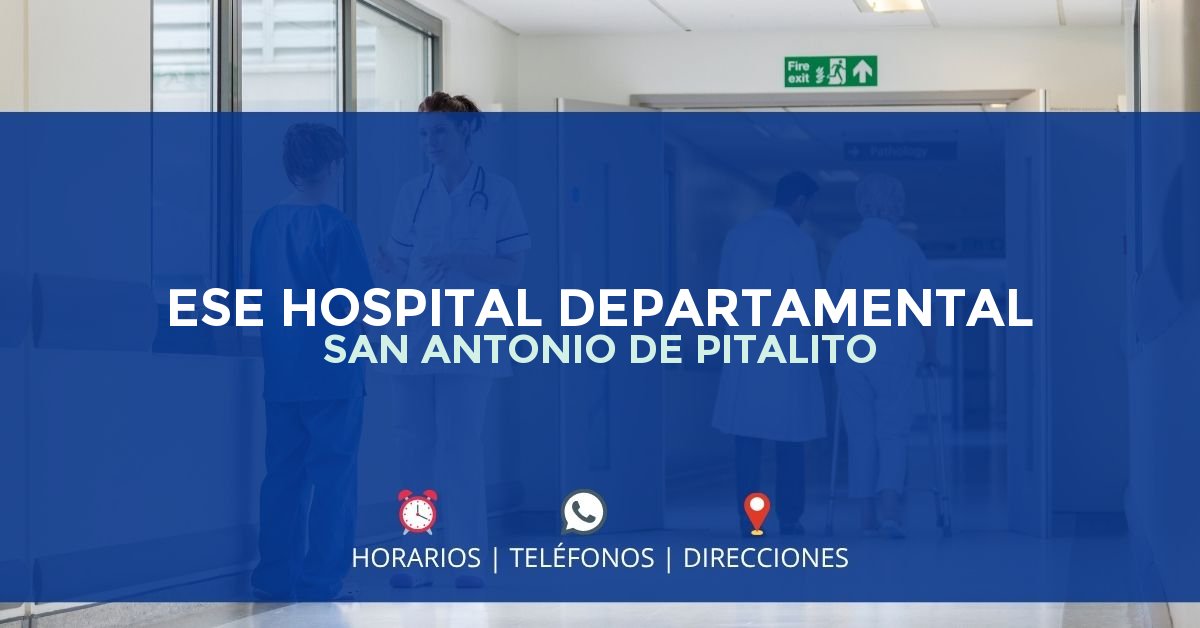 ESE HOSPITAL DEPARTAMENTAL SAN ANTONIO DE PITALITO — IPS en PITALITO, Huila