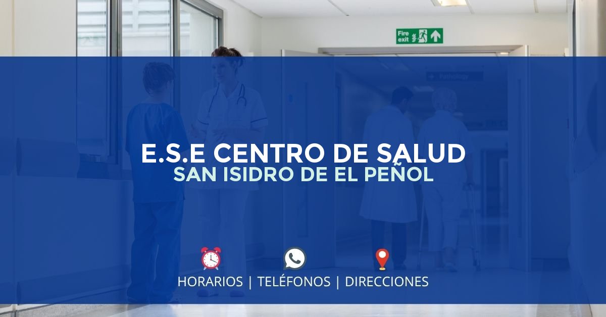 E.S.E CENTRO DE SALUD SAN ISIDRO DE EL PEÑOL — IPS en EL PEÑOL, Nariño