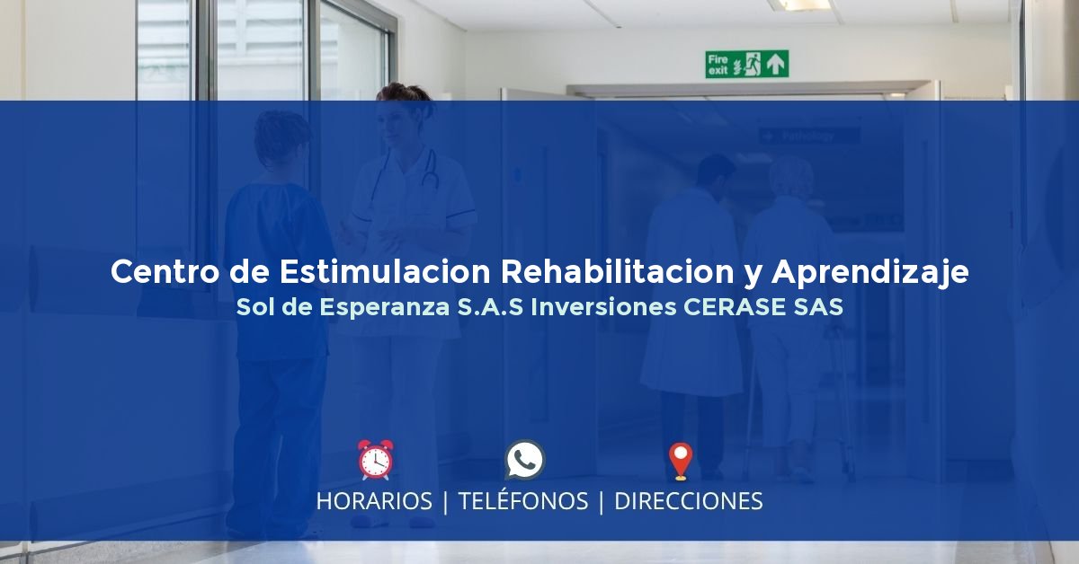 Centro de Estimulacion Rehabilitacion y Aprendizaje Sol de Esperanza S.A.S Inversiones CERASE SAS — IPS en BARRANCABERMEJA, Santander