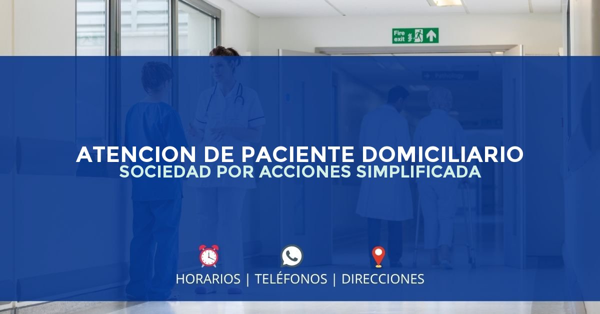 ATENCION DE PACIENTE DOMICILIARIO SOCIEDAD POR ACCIONES SIMPLIFICADA — IPS en BUCARAMANGA, Santander