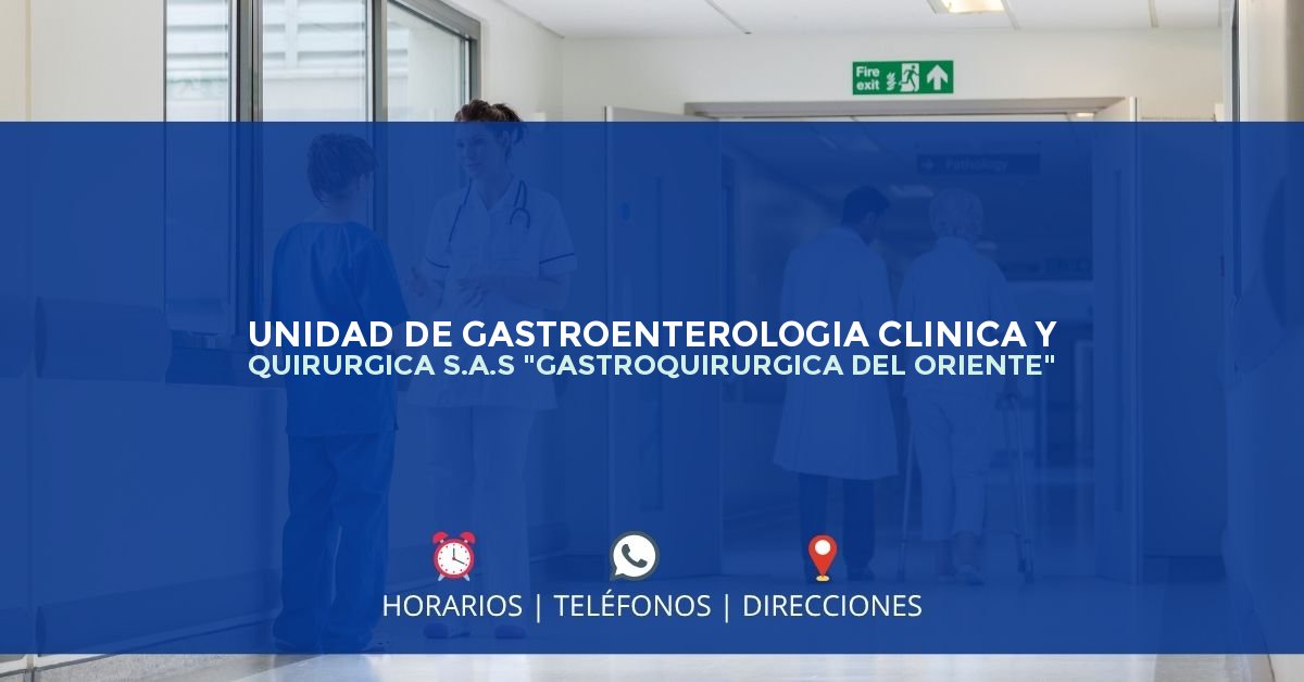 UNIDAD DE GASTROENTEROLOGIA CLINICA Y QUIRURGICA S.A.S "GASTROQUIRURGICA DEL ORIENTE" — IPS en BUCARAMANGA, Santander