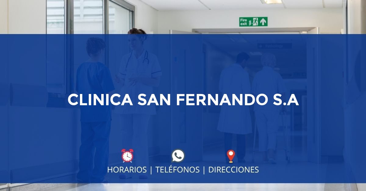 CLINICA SAN FERNANDO S.A — IPS en CALI, Valle del Cauca