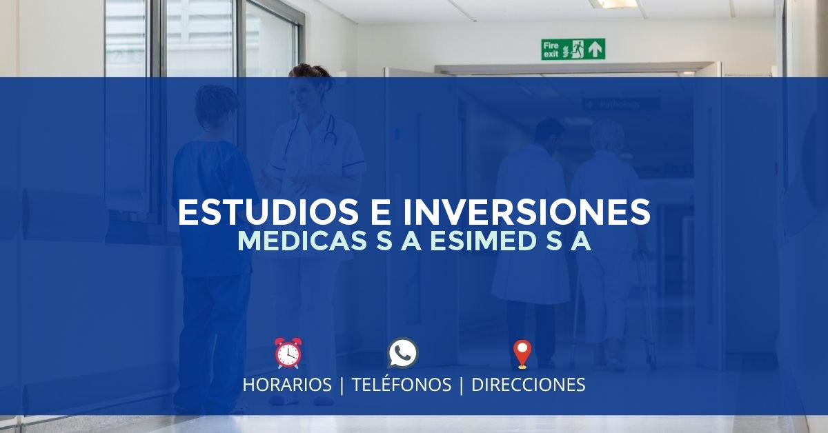 ESTUDIOS E INVERSIONES MEDICAS S A ESIMED S A — IPS en CALI, Valle del Cauca